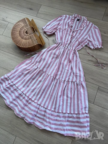 Лятна рокля на райета, снимка 4 - Рокли - 50756850