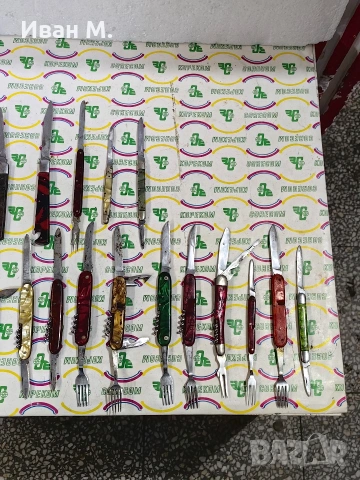 Стари сгъваеми ножки , снимка 8 - Ножове - 53031463