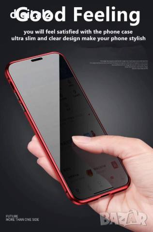 Кейс iPhone SE 2020/SE2, прозрачен, двустранен, закален 360 , магнитен , снимка 7 - Калъфи, кейсове - 52660740