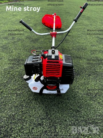 Бензинов Храсторез HONDA 68 Куб. Двутактов Тример ХОНДА с Аксесоари, снимка 3 - Градинска техника - 39956464