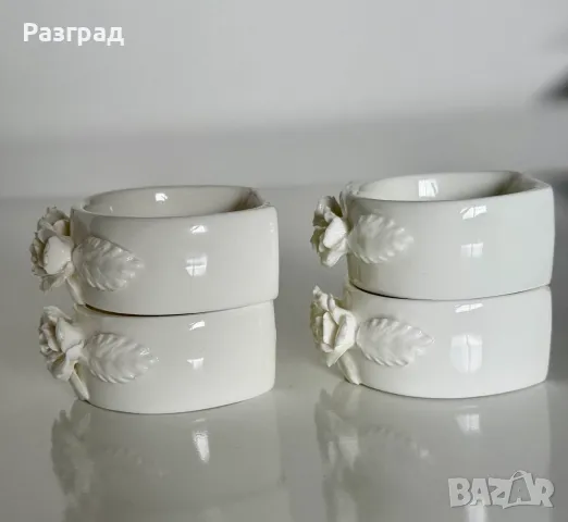 Винтидж държачи за салфетки, снимка 4 - Прибори за хранене, готвене и сервиране - 48173354