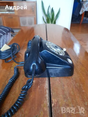 Стар телефон Kapsch, снимка 2 - Антикварни и старинни предмети - 48719092