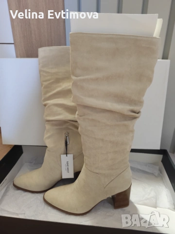 Нови високи ботуши, снимка 4 - Дамски ботуши - 53441315