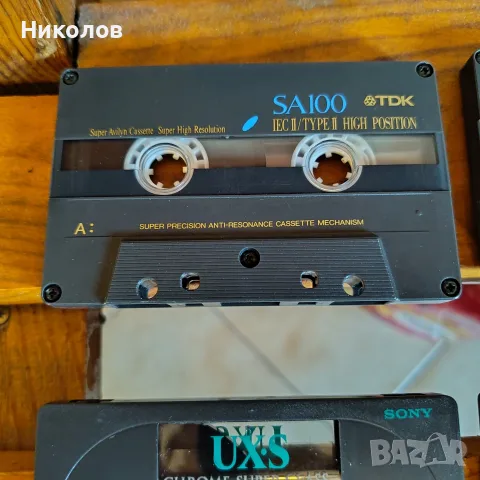 Аудиокасетки TDK SA 100 3бр, SONY UX,S 90 3бр,BАSF 90 1бр TIPE|| "7бр к-т 15€"!+Доставка!, снимка 2 - Аудио касети - 55771804