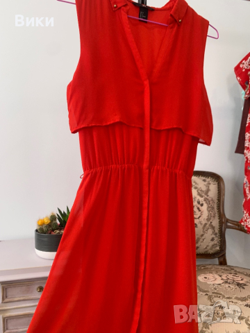 Рокля на размер H&M в размер XS, снимка 6 - Рокли - 44687453