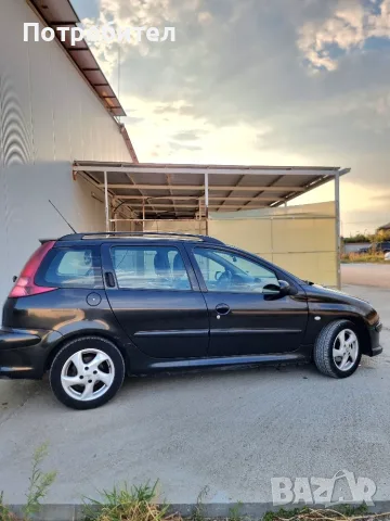 Peugeot 206 SW 1.6 HDI, снимка 8 - Автомобили и джипове - 55826286