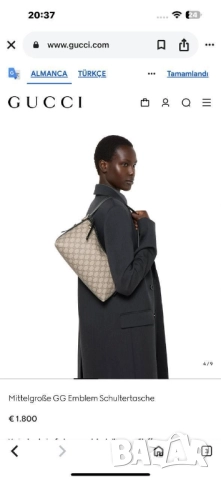чанти Gucci ➡️32cm⬆️20cm 🌟, снимка 4 - Чанти - 51979979