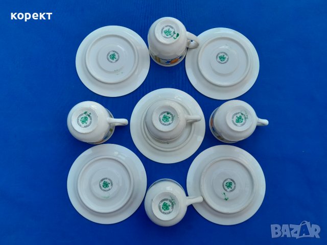 Сервиз  кафе от  соц времето , снимка 8 - Сервизи - 42297110