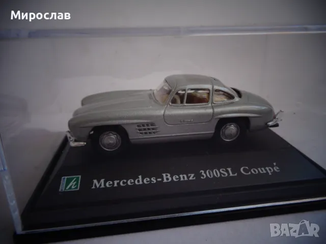 1:72 HONGWELL MERCEDES BENZ 300 SL ИГРАЧКА КОЛИЧКА МОДЕЛ