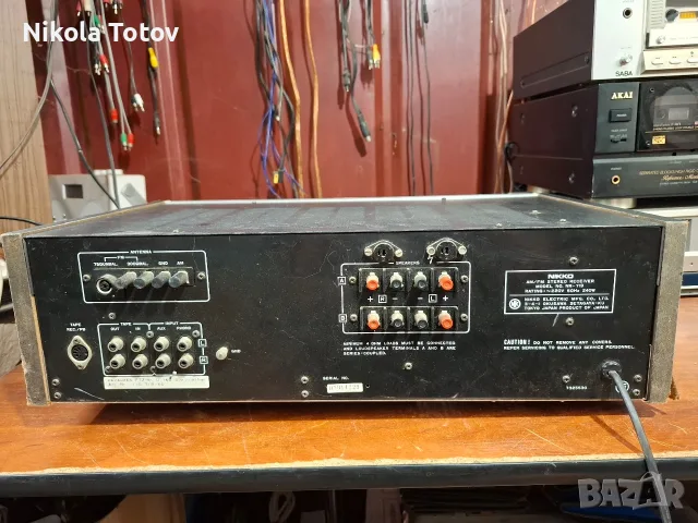 Продава се ресивър Nikko NR-719., снимка 6 - Ресийвъри, усилватели, смесителни пултове - 55982764