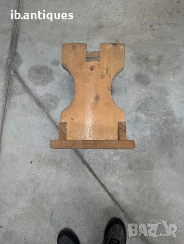 Старо дървено столче , снимка 5 - Столове - 52542506