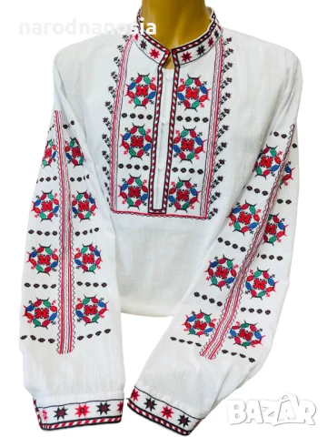 МЪЖКА РИЗА С БРОДИРАНА ШЕВИЦА - Модел 34, снимка 3 - Други - 51310100
