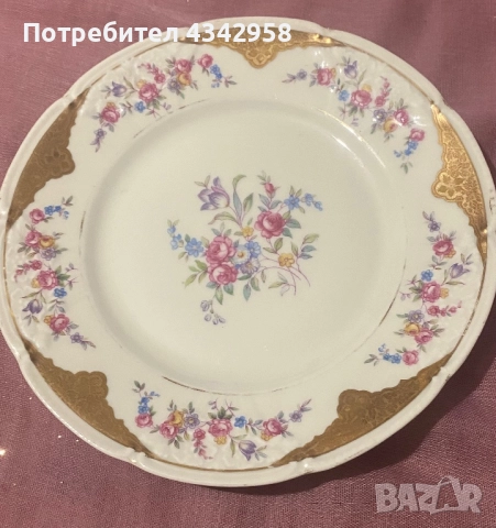 Düco. Hutschenreuther.1930-1960г.Порцеланова чиния.