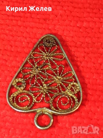 СТАРА СРЕБЪРНА ФИЛИГРАННА ВИСУЛКА 75371, снимка 9 - Антикварни и старинни предмети - 30376190