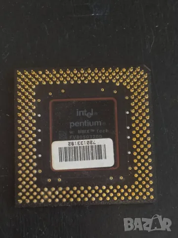 Intel Pentium 200 MMX Bp80502200 процесор за ретро компютър , снимка 4 - Процесори - 48435486