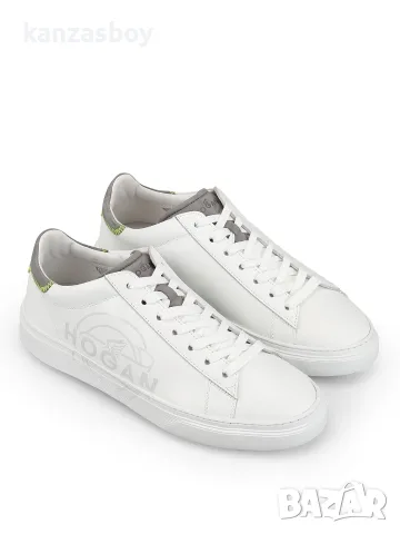 Hogan H365 logomania leather low top sneakers - страхотни мъжки кецове ОТЛИЧНО 46