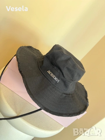 Дамска чанта JACQUEMUS, снимка 3 - Шапки - 53637523