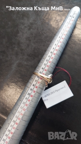 Златен Дамски Пръстен 2.55гр 14к , снимка 3 - Пръстени - 52400940