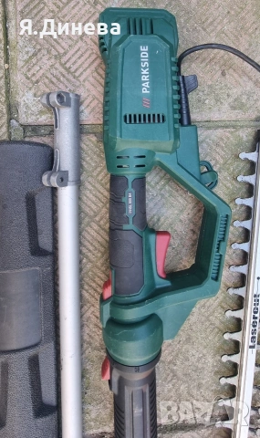 Телескопичен електрически храсторез Parkside , снимка 5 - Градинска техника - 53872328