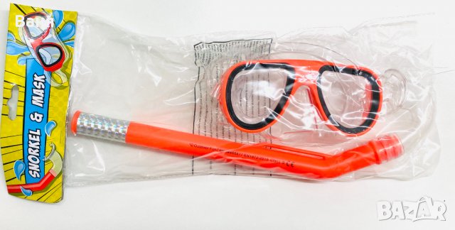 Комплект детска маска/ очила + шнорхел Внос от Англия, снимка 6 - Водни спортове - 33852366
