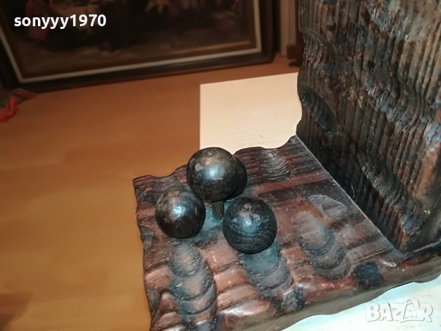 ДЪРВЕНИ ДЪРЖАЧИ ЗА КНИГИ 2БР ОРЪДИЕ И ТОПЧЕТА 0804231856, снимка 10 - Антикварни и старинни предмети - 40303358