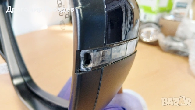 Прибиращо се дясно огледало с Амбиентна светлина за Peugeot 308 II / Пежо 308 II, снимка 12 - Части - 53143040