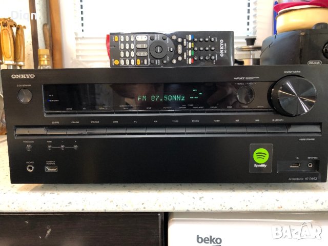 Onkyo HT-R693 Bluetooth Wi-Fi, снимка 2 - Ресийвъри, усилватели, смесителни пултове - 42734049