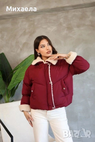 Дамско яке с каракул - 58 лв., снимка 2 - Якета - 52679515