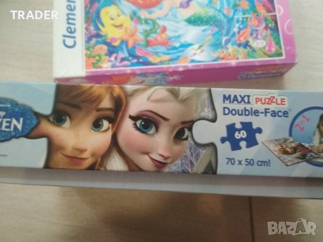 Пъзел Елза и Анна Малката русалка Мики Мини Маус Minnie Mickey Mous, снимка 8 - Игри и пъзели - 40010329