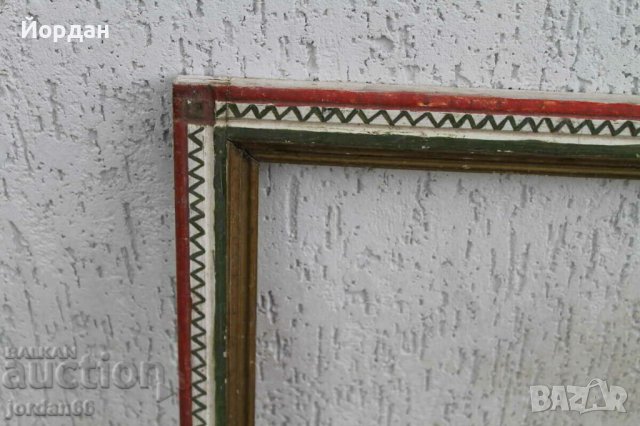 Стара дървена рамка, снимка 2 - Колекции - 39145715