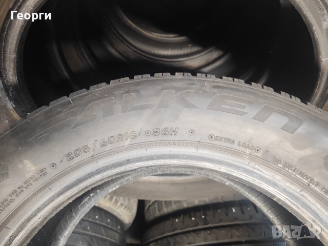 2бр.зимни гуми 205/60/16 Falken, снимка 4 - Гуми и джанти - 52254669