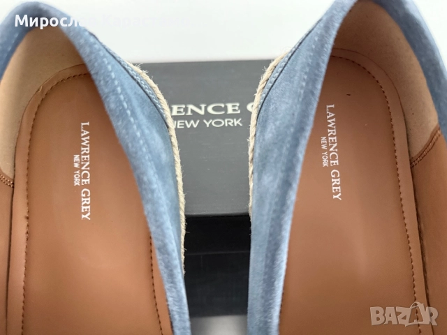 Lawrence Grey-мъжки велурени еспадрили., снимка 4 - Ежедневни обувки - 51611349