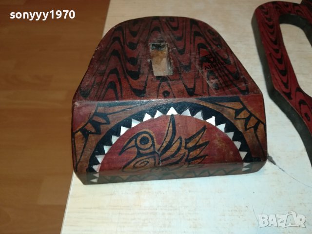 ALLERLEI-МАСКА НА СТОЙКА ОТ ФРАНЦИЯ 2307230959, снимка 15 - Антикварни и старинни предмети - 41631293