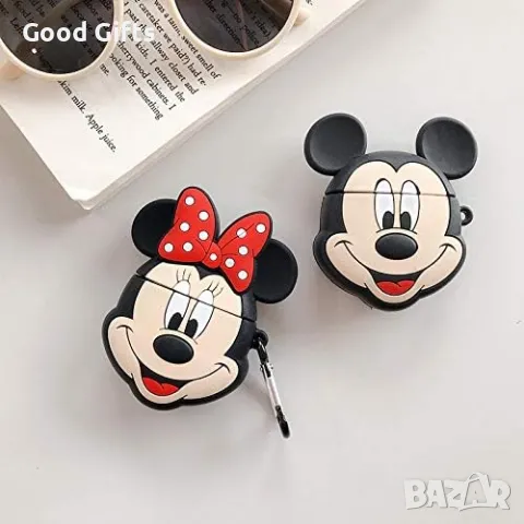 Безжични Bluetooth слушалки Мики Маус / Мини Маус AirPods Pro Mickey Mouse, снимка 4 - Безжични слушалки - 49118547