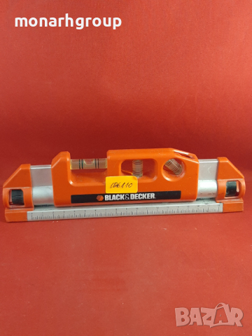 Нивелир с лазер  Black&Decker BDL-250S , снимка 2 - Измервателни инструменти - 36264215