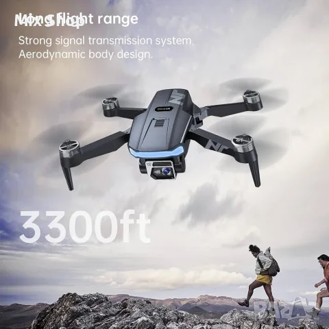 Нов GPS дрон NAFYRE N11 PRO с 4K UHD камера за възрастни и 90 минути време на полет, снимка 7 - Друга електроника - 56119658