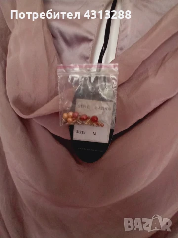 100% Silk нова рокля, снимка 4 - Рокли - 50696239