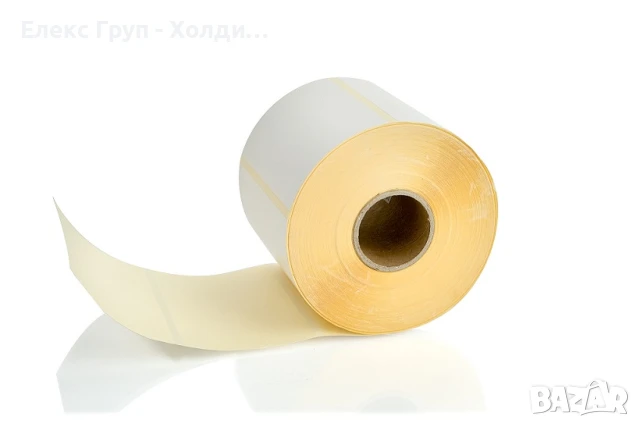 Самозалепващи етикети 100×70 mm бели, ролка 1000 бр.