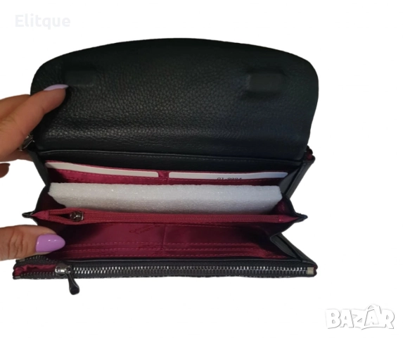 Елегантно дамско портмоне в разнообразие от стилни цветове, снимка 3 - Портфейли, портмонета - 52842552