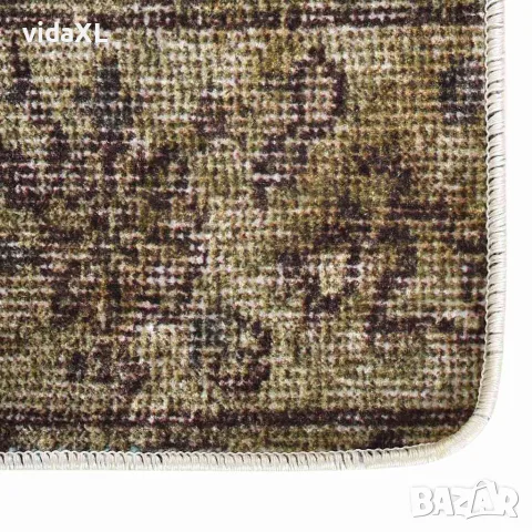 vidaXL Килим, миещ се, пачуърк, 190x300 см, пъстър, снимка 4 - Килими - 56147103
