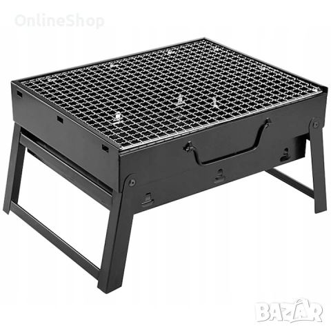 Преносима скара за въглища, снимка 4 - Други стоки за дома - 53664341