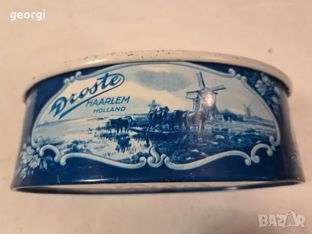 ретро холандска метална кутия за чай 22/2, снимка 5 - Колекции - 49183232