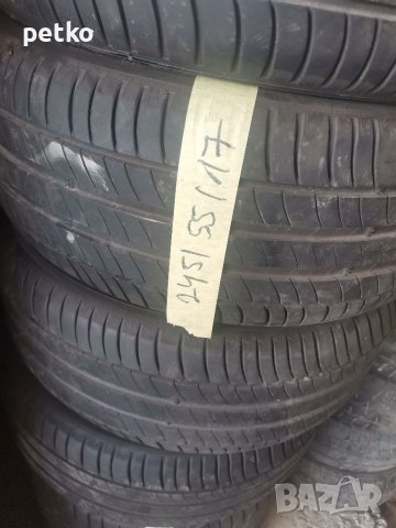 Продавам летни гуми Мишелин 245/55/17 за s класа 