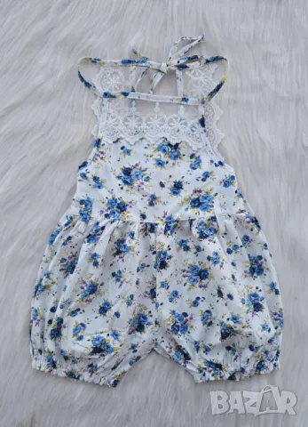 Детски летен гащеризон 12 месеца НОВ, снимка 9 - Бебешки гащеризони - 49998109