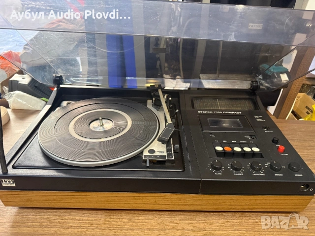 ITT Stereo 7100 Compact музикален център, снимка 4 - Аудиосистеми - 53532230
