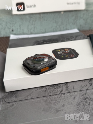НОВ❌ 24М Гар‼️ Apple Watch ULTRA 2 ‼️Лизинг от 45лв/м‼️ 49mm Black Titanium ☎️, снимка 9 - Смарт часовници - 52247514
