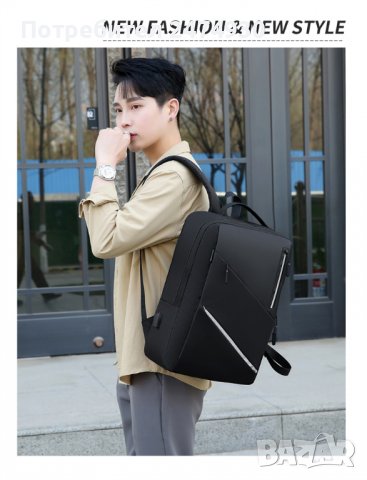 Smartbackpack с USB / Умна раница с USB , снимка 14 - Раници - 39989121