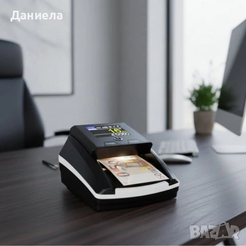 Автоматичен детектор за банкноти AL-136T – UV / MG / IR проверка с вградена акумулаторна батерия