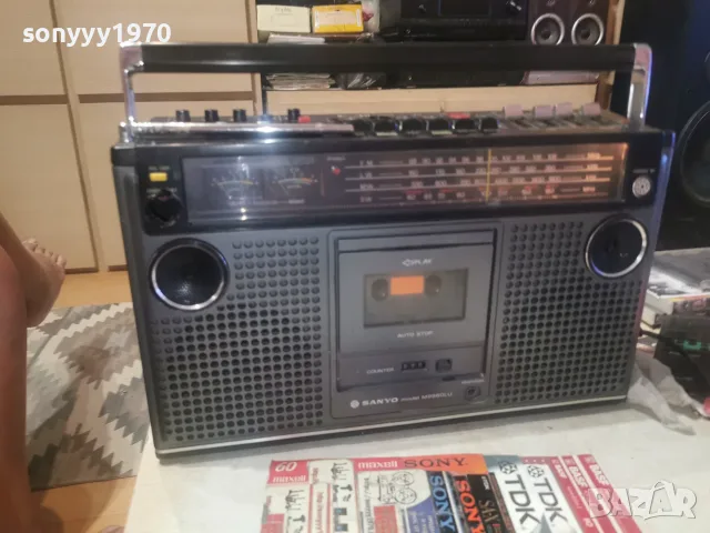SANYO M9980LU ВНОС FRANCE 2908261953L4, снимка 2 - Радиокасетофони, транзистори - 55867786