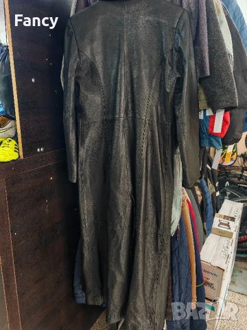 Дълго. дамско кожено манто, снимка 9 - Палта, манта - 51962029